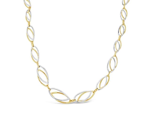 Ketting - vermeille (verguld zilver) | Silverrose