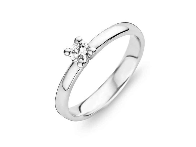 Ring - goud 18 kt met briljant | You & Me
