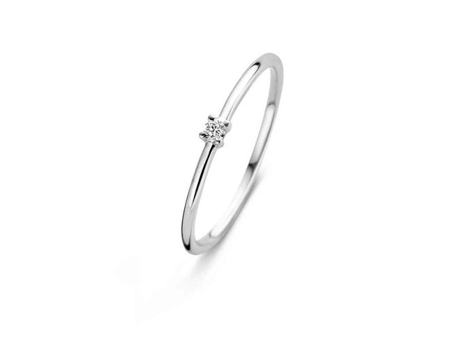 Ring - goud 18 kt met briljant | You & Me