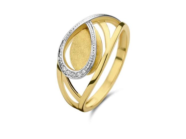 ring briljant - goud 18 kt met briljant | You & Me