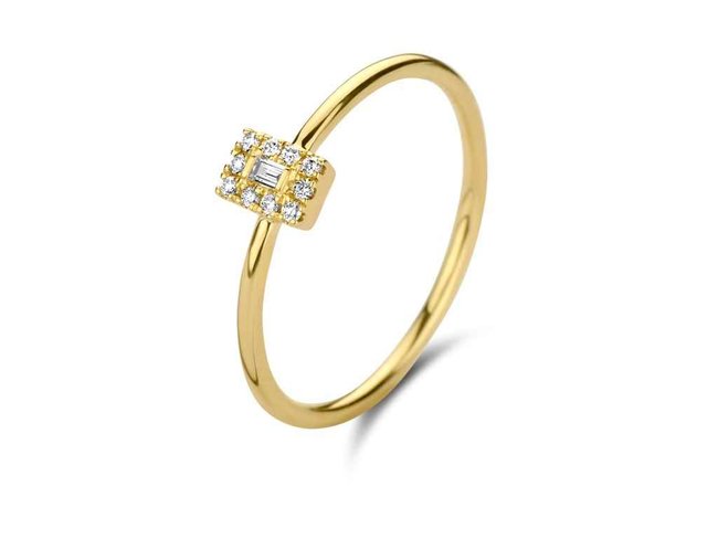 ring briljant - goud 18 kt met briljant | You & Me