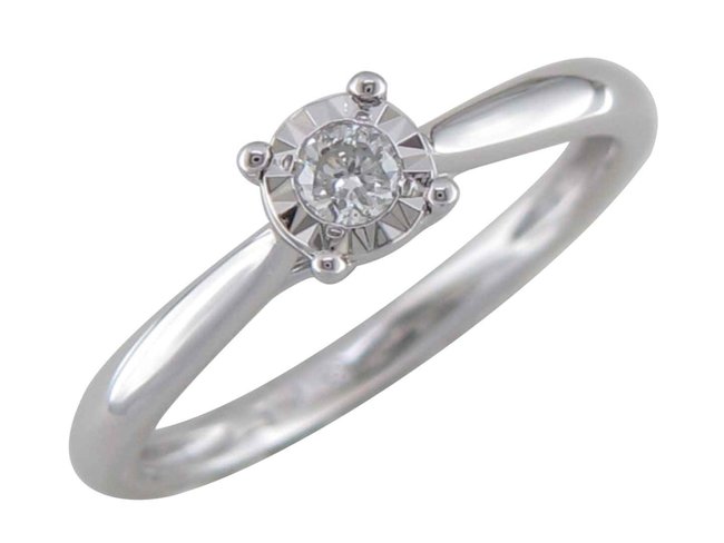 Ring - goud 18 kt met briljant | J&A Collectie