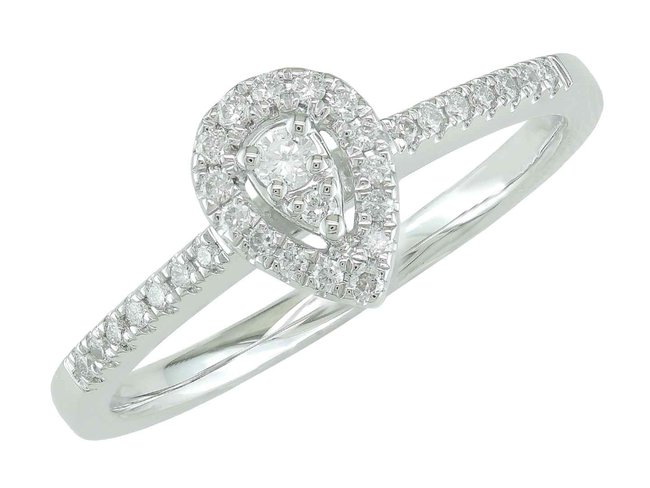 Ring - goud 18 kt met briljant | J&A Collectie