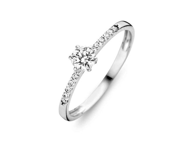 Ring zirkonium - goud | You & Me