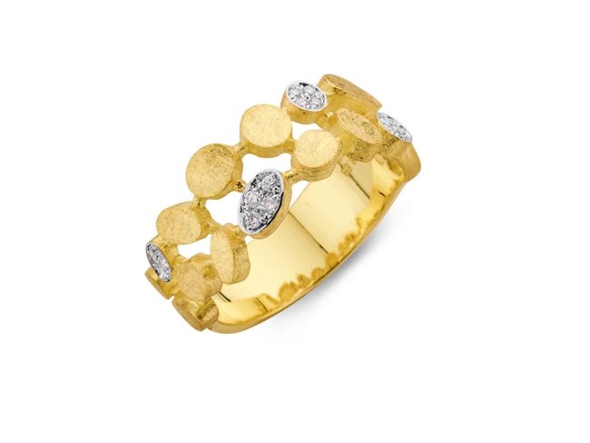 ring briljant - goud | Femme Adoree