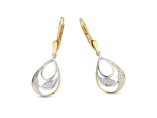 oorring briljant - goud | You & Me