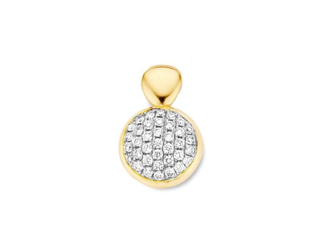 hanger briljant - goud 18 kt met briljant | One More