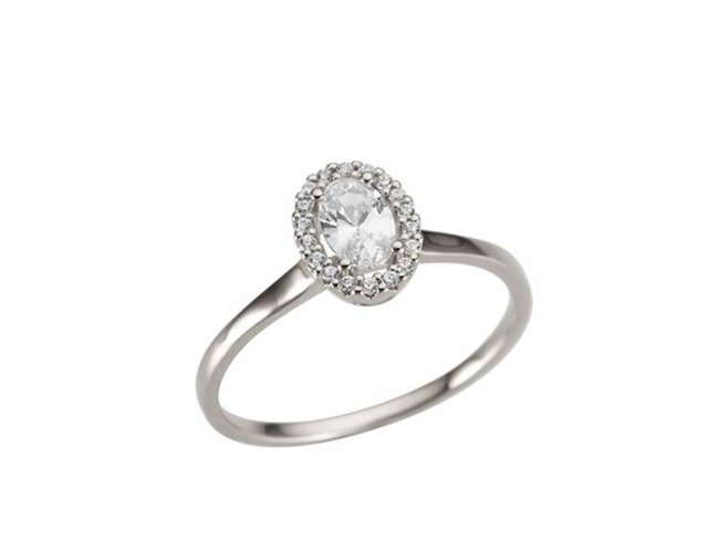 Ring zirkonium - goud | You & Me