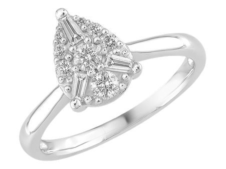 Ring - goud 18 kt met briljant | J&A Collectie