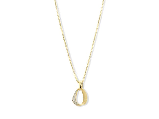 collier briljant - goud | Femme Adoree