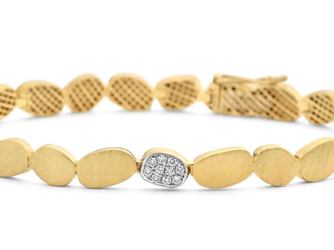 armband briljant - goud | Femme Adoree