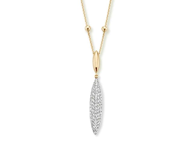 collier briljant - goud | One More