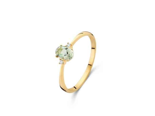 ring briljant - goud 18 kt met briljant | Taste of Luxury