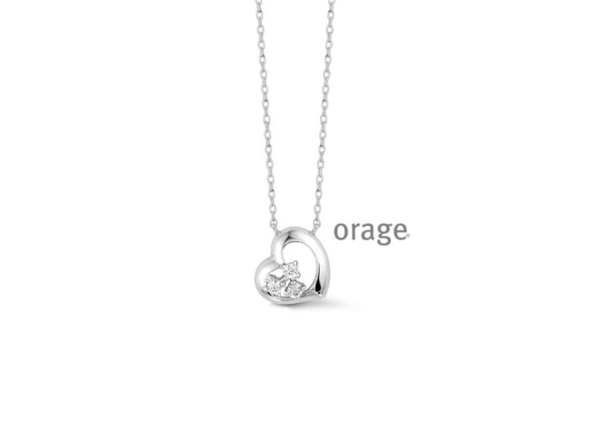 Ketting - zilver | Orage