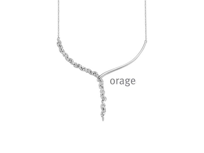 Ketting - zilver | Orage