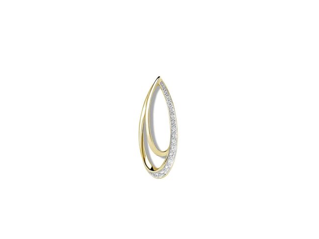 hanger briljant - goud | Taste of Luxury
