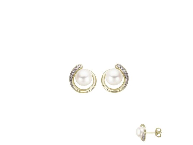oorring briljant - goud | Taste of Luxury