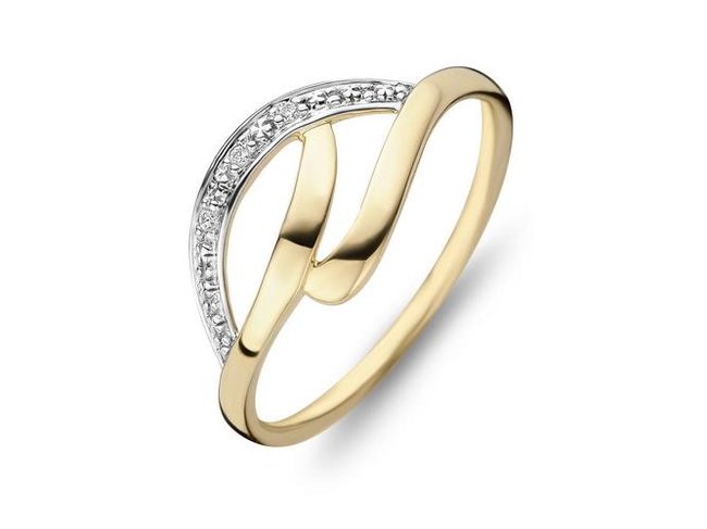 ring briljant - goud | J&A Collectie
