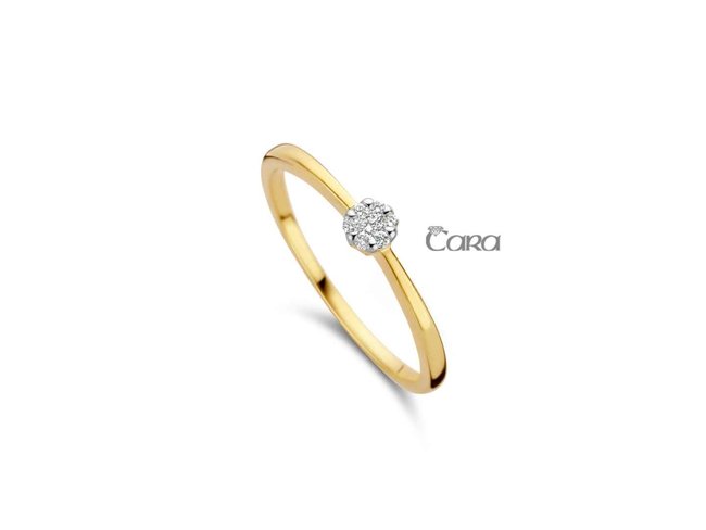ring briljant - goud | CARA