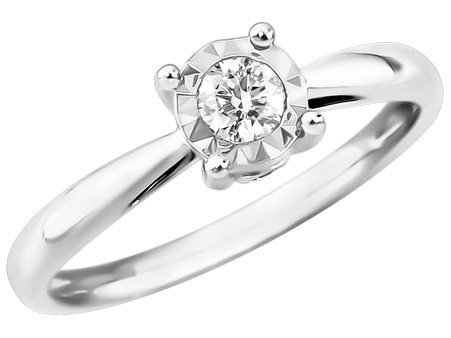 Ring - goud 18 kt met briljant | J&A Collectie