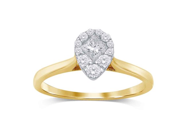 ring briljant - goud | J&A Collectie