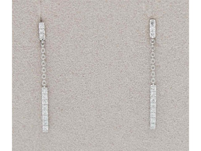 oorring briljant - goud | Femme Adoree