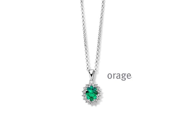 Ketting - zilver | Orage