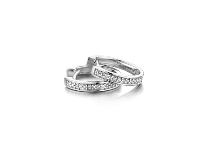 oorring briljant - goud | Taste of Luxury