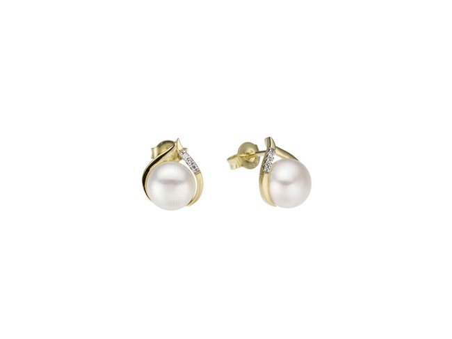 oorring briljant - goud | Taste of Luxury