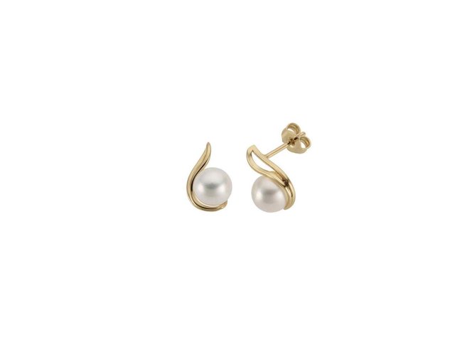 oorring parel - goud | Taste of Luxury