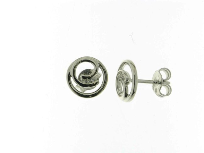oorring briljant - goud | Taste of Luxury