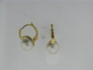 oorring parel - goud | Taste of Luxury