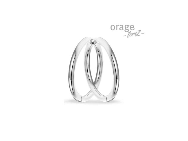 oorring creolen - staal | Orage