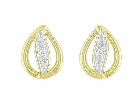 oorring briljant - goud 18 kt met briljant | J&A Collectie