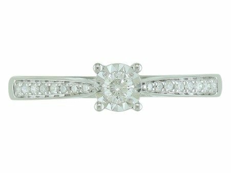 Ring - goud 18 kt met briljant | J&A Collectie