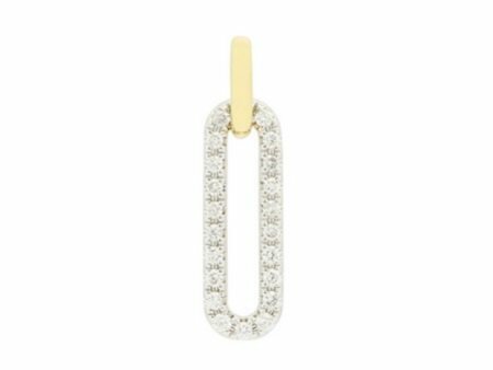 hanger briljant - goud 18 kt met briljant | J&A Collectie