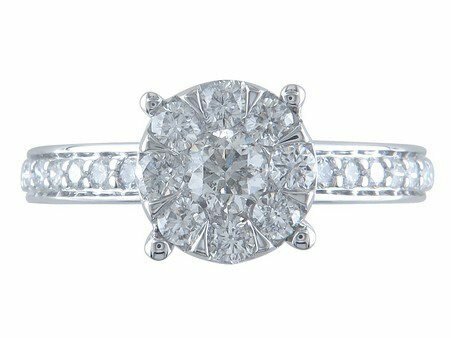 Ring - goud 18 kt met briljant | J&A Collectie