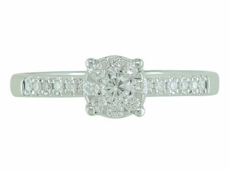 Ring - goud 18 kt met briljant | J&A Collectie