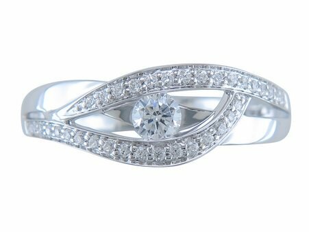 Ring - goud 18 kt met briljant | J&A Collectie
