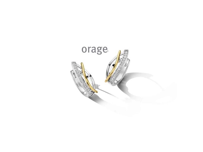 oorring creolen - zilver | Orage
