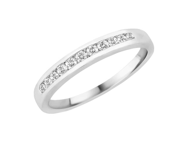 Trouwring briljant - goud | J&A Collectie