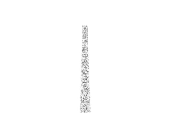 hanger briljant - goud 18 kt met briljant | J&A Collectie