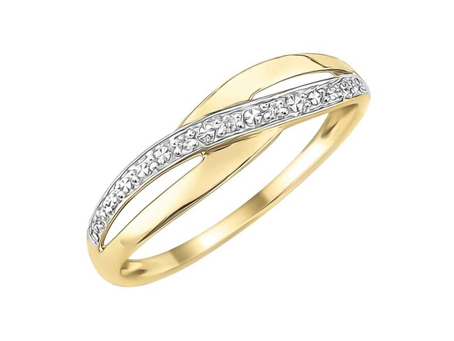 ring briljant - goud | J&A Collectie
