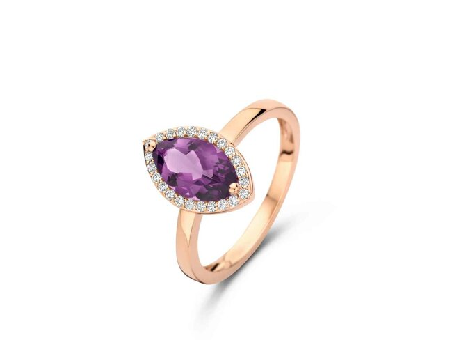 ring briljant - goud | One More