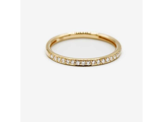 ring briljant - goud | Femme Adoree