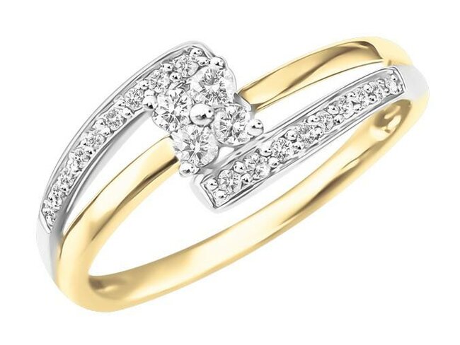 ring briljant - goud | J&A Collectie