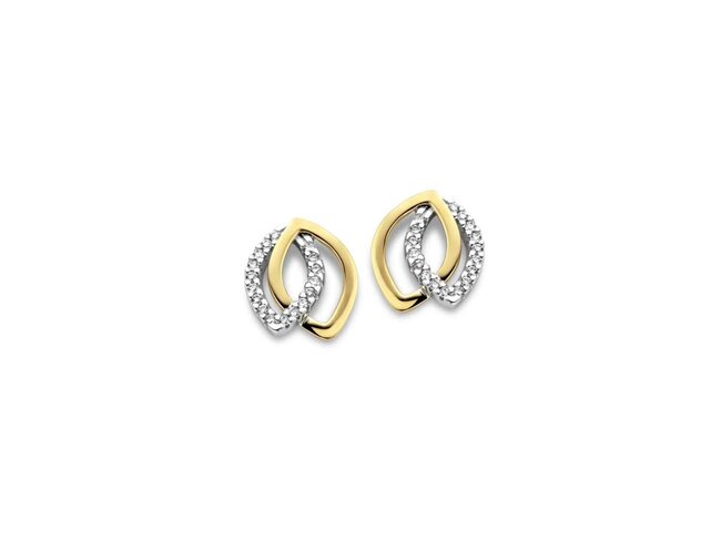 oorring briljant - goud | Taste of Luxury
