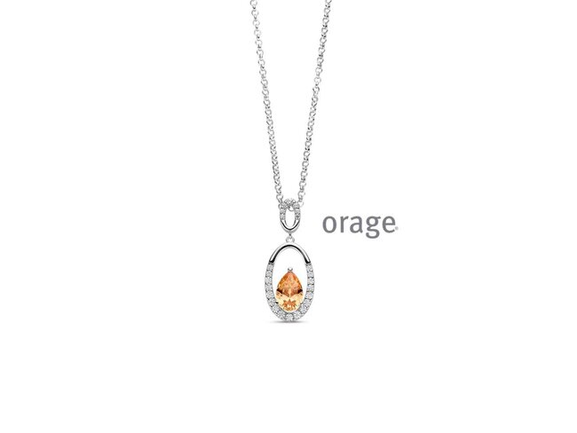 Ketting - zilver | Orage