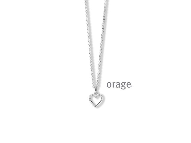 Ketting - zilver | Orage