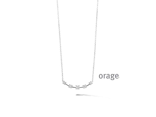 Ketting - zilver | Orage